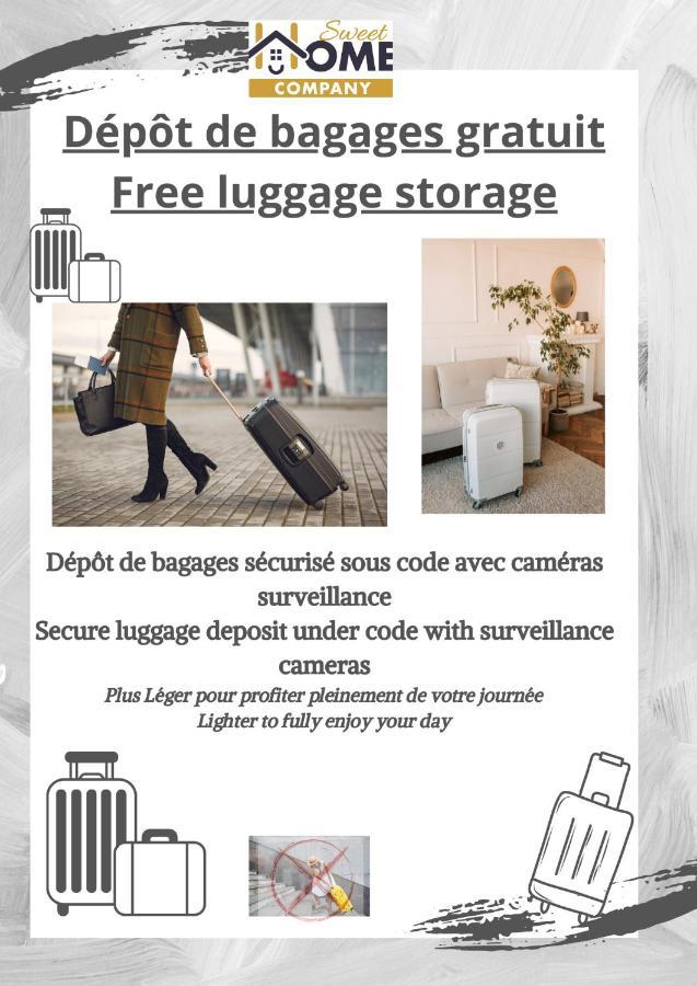 Appart Cosy Hypercentre Blois 5Mn Chateau Parking Voiture Velos Exterior foto